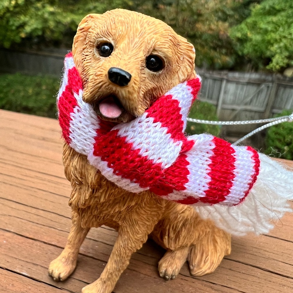 Sandicast Golden Retriever Ornament